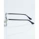 OKULARY NEW BAD LINE / QUEEN LADY SILVER-BLACK METAL SILVER MIRRROR 1087