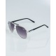 OKULARY NEW BAD LINE / NOISY SILVER-BLACK METAL FLASH HALF BLACK 1098