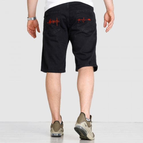 Krótkie Spodenki Jeans P56 - Tętno - Dudek P56