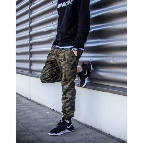 SPODNIE NEW BAD LINE  JOGGER ICON CAMO