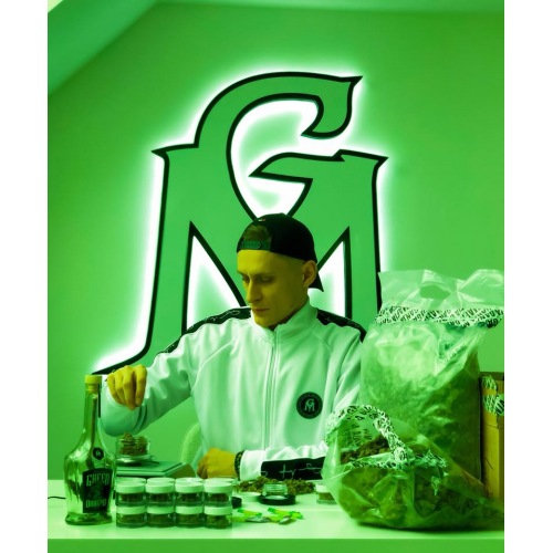 Bluza GM Wear - Stripe Podpis - GANJA MAFIA