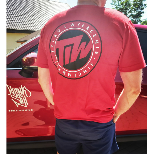 Koszulka TiW Wear - Koło - TYLKO I WYŁĄCZNIE