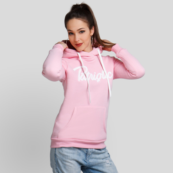 Bluza Damska Patriotic - Liquid Pudrowy