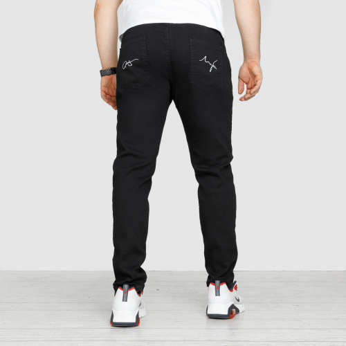 Spodnie Jeans GM Wear - Podpis - GANJA MAFIA