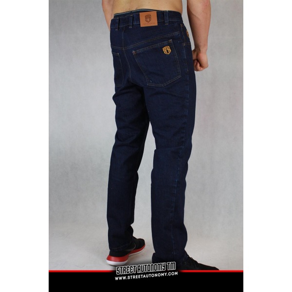 SPODNIE JEANS STREET AUTONOMY CLASSIC / DARK BLUE