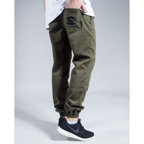 SPODNIE NEW BAD LINE  JOGGER BLUE