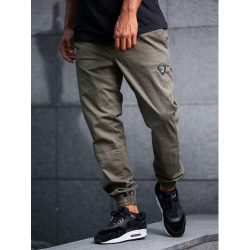 Spodnie Jogger Grube Lolo - Olivka - GRUBE LOLO 