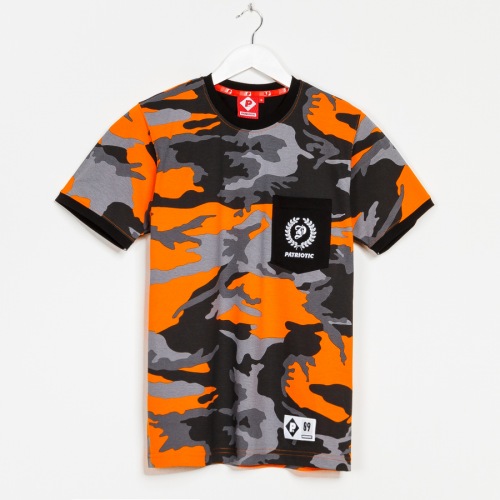 Koszulka Patriotic - Orange Camo - PATRIOTIC