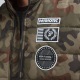 KURTKA ZIMOWA PATRIOTIC / BADGE PUMP CAMO