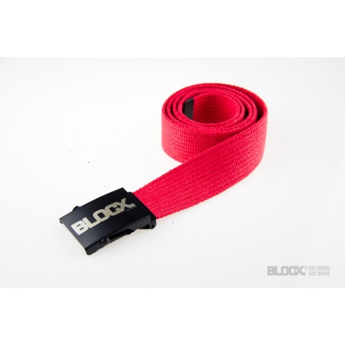 PASEK BLOCX / RED - BLOCX